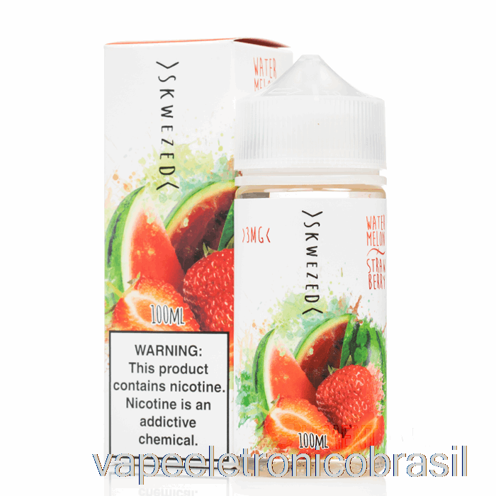 Vape Vaporesso Melancia Morango - Skwezed - 100ml 6mg